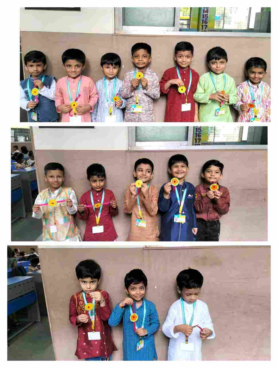 Raksha bandhan Celebration 2024-2025- VPM’s Dolphin Kids